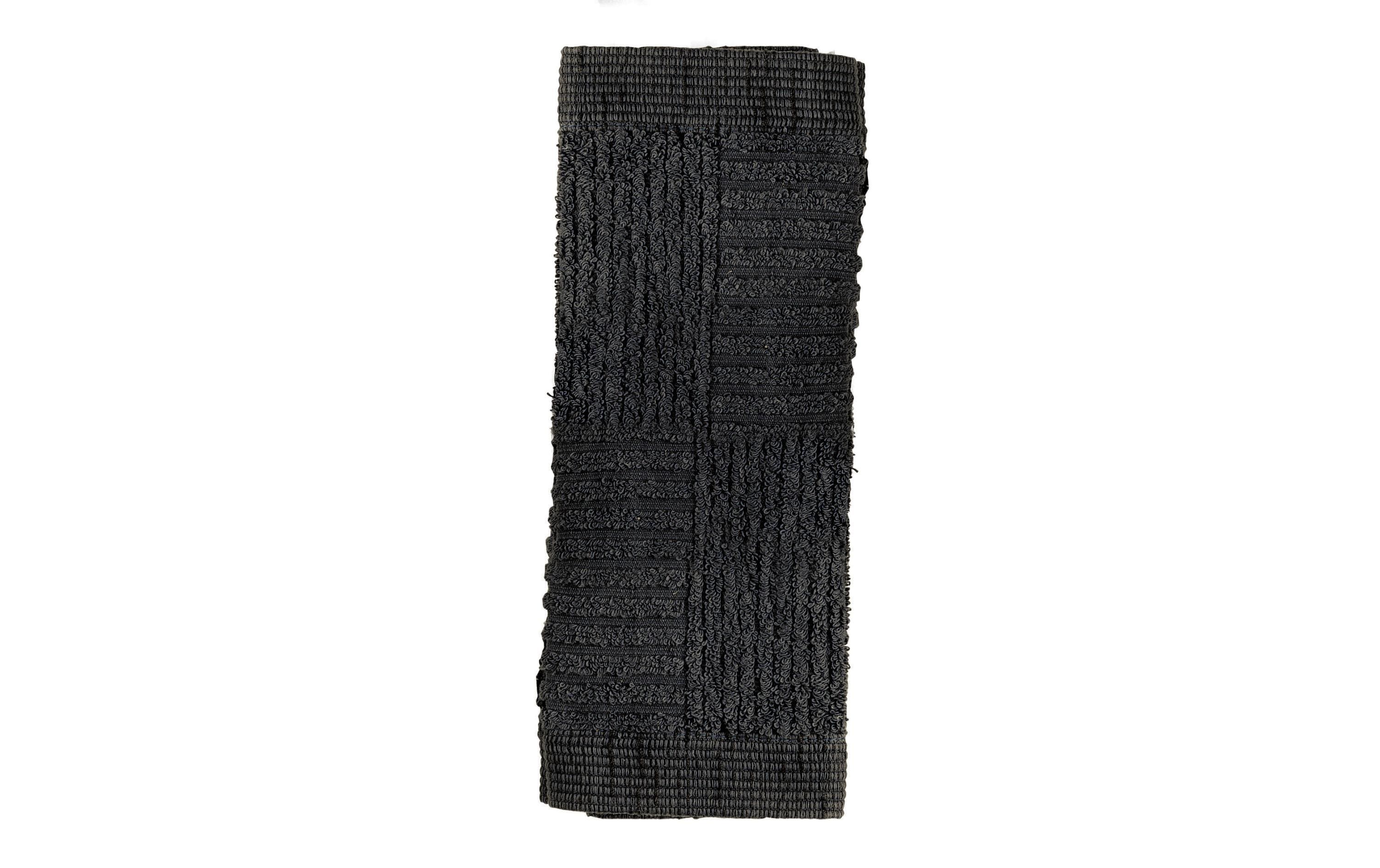Zone Waschlappen Classic schwarz 100% Baumwolle 500g, 30x30cm