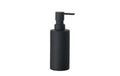 Zone Seifenspender Solo schwarz H:17.5cm D:6cm, Porzellan, 250ml