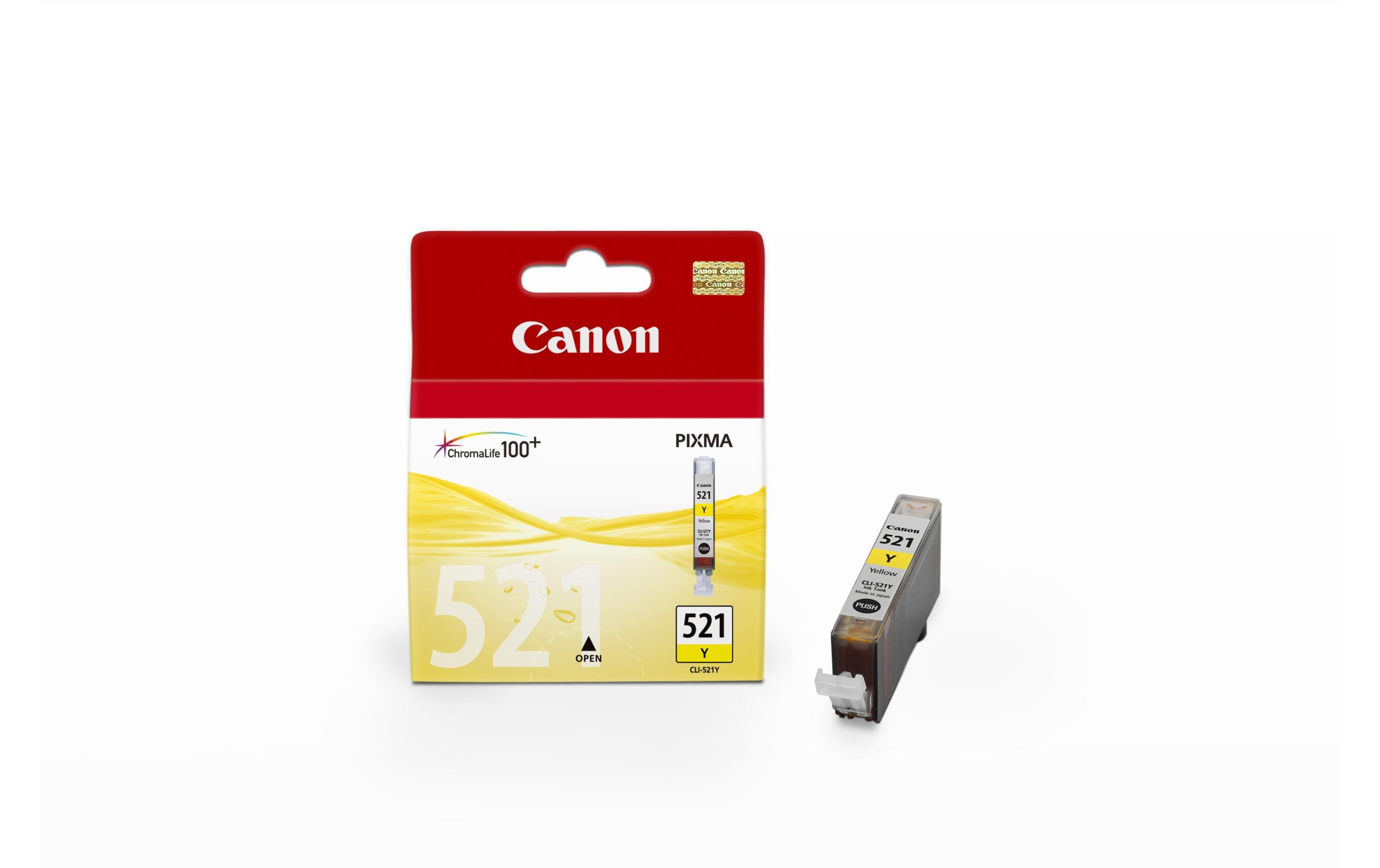 Tinte Canon CLI-521Y yellow Inhalt: 9ml