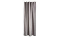 Zone Duschvorhang Lux grau Länge 200cm, Breite 180cm, Polyester