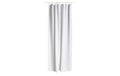Zone Duschvorhang Lux weiss Länge 200cm, Breite 180cm, Polyester