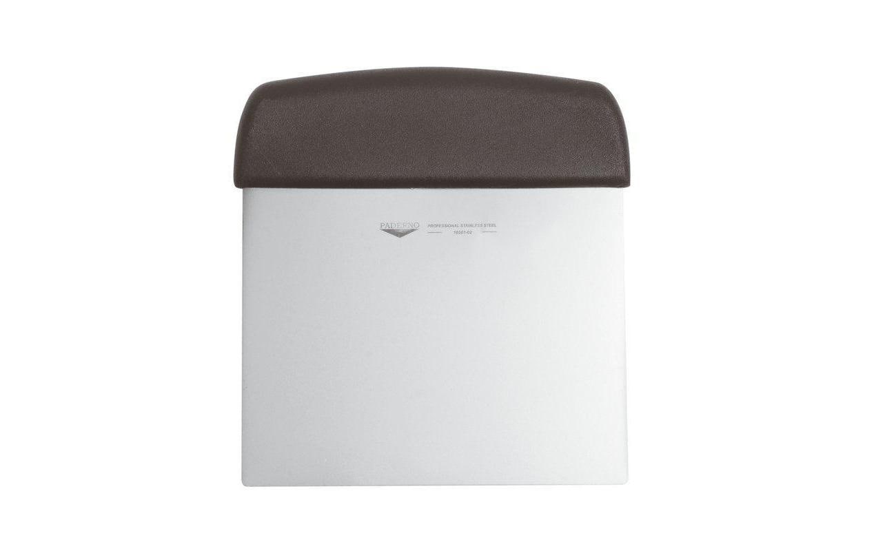 Paderno Küchenschaber 12x9.5cm biegbar Grösse: 12x9.5cm, Edelstahl