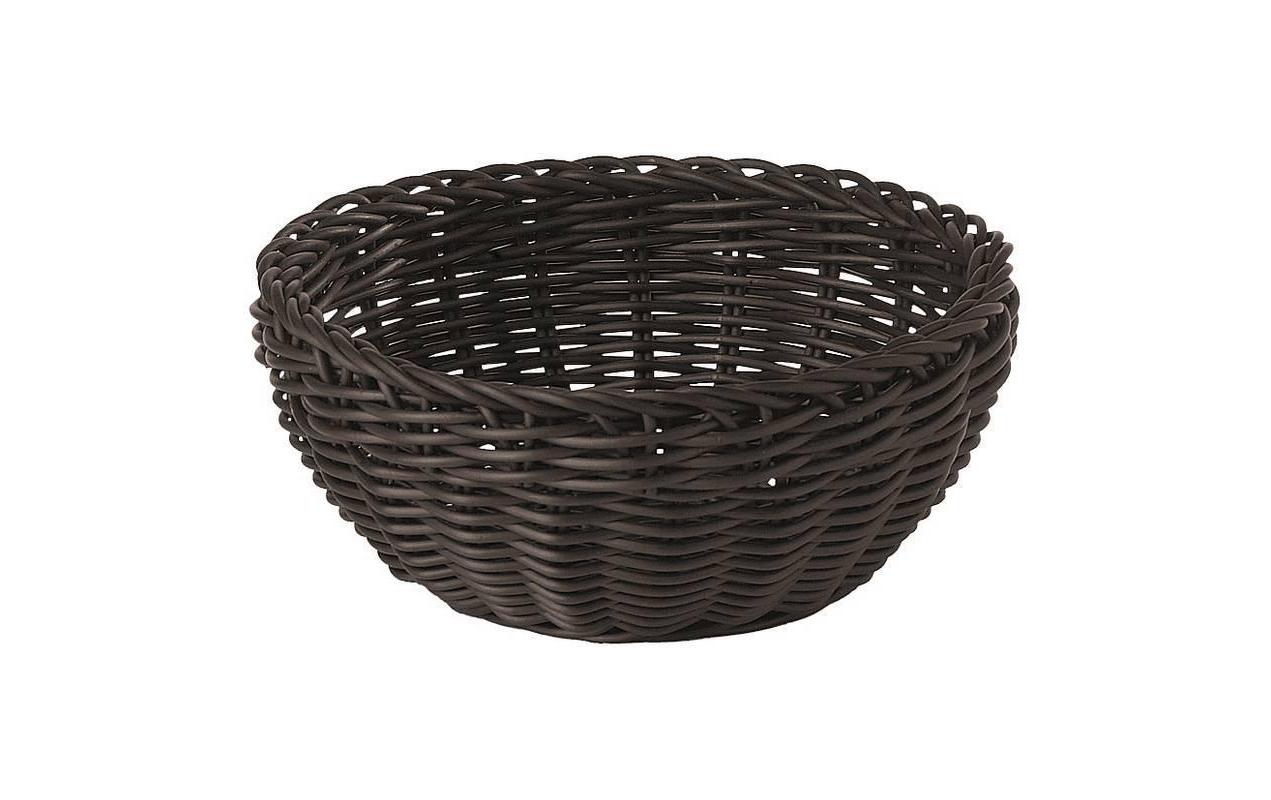 Paderno Brotkorb 16cm Schwarz DxH: 16x8cm