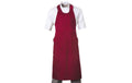 Paderno Küchenschürze lang Bordeaux Grösse: 94x100cm, 65% Polyester, 35%Baumwol