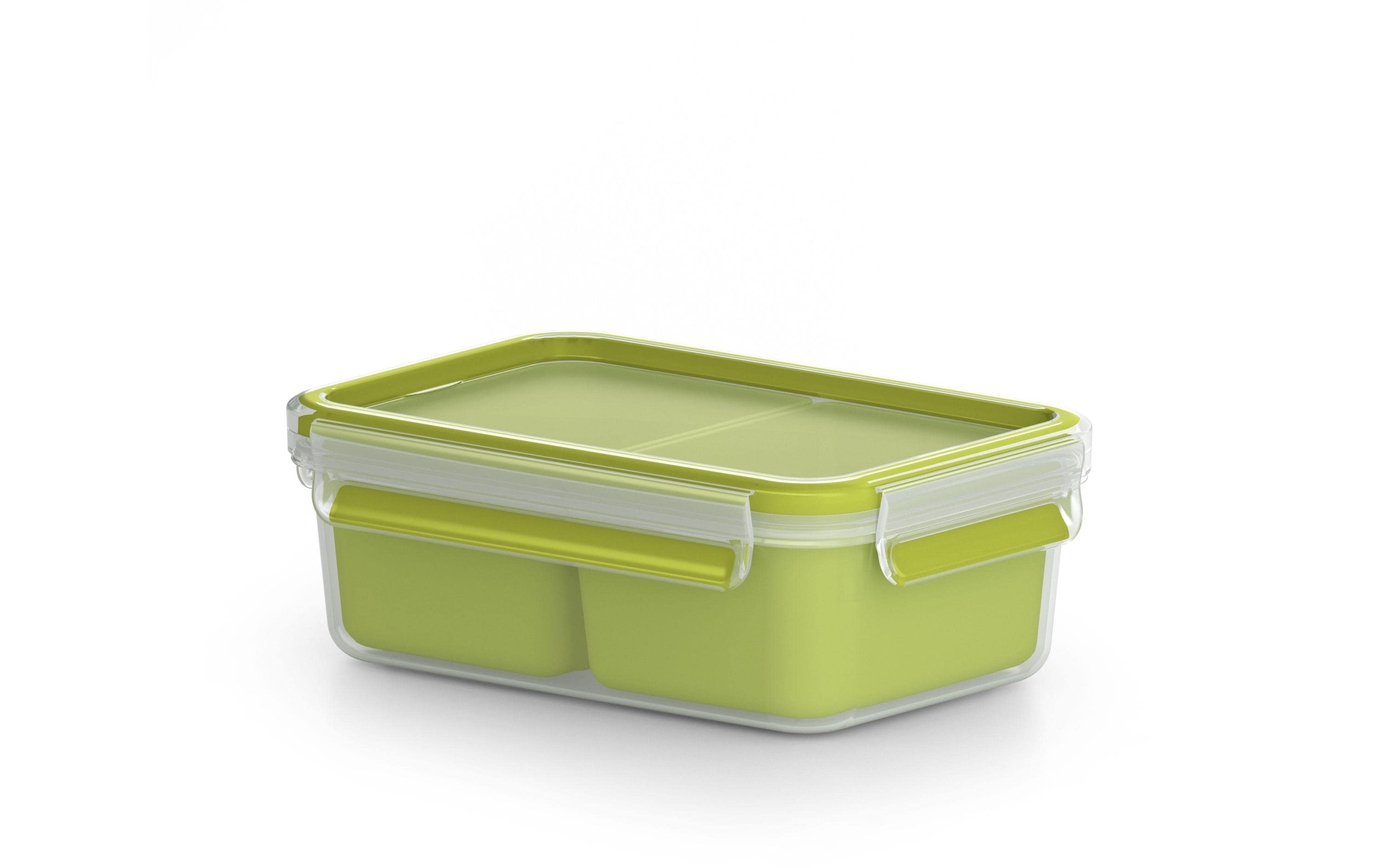 Emsa Snackbox Clip&Go 1.0l mit Einsätzen