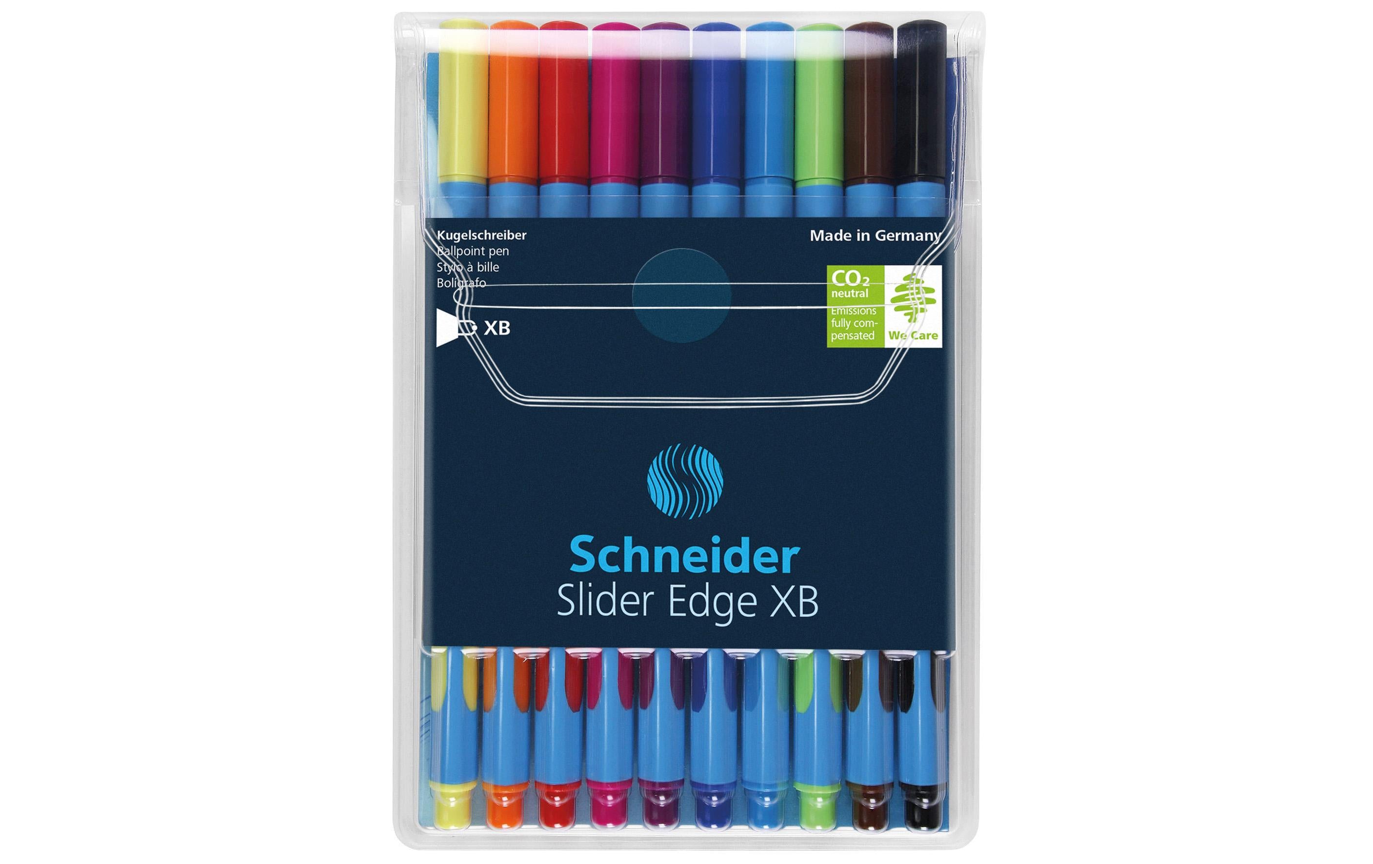 Schneider Kugelschreiber Slider Edge 1erSet assortiert