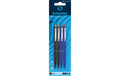 Schneider Kugelschreiber K15 4er-Set 2x schwarz, 2x blau