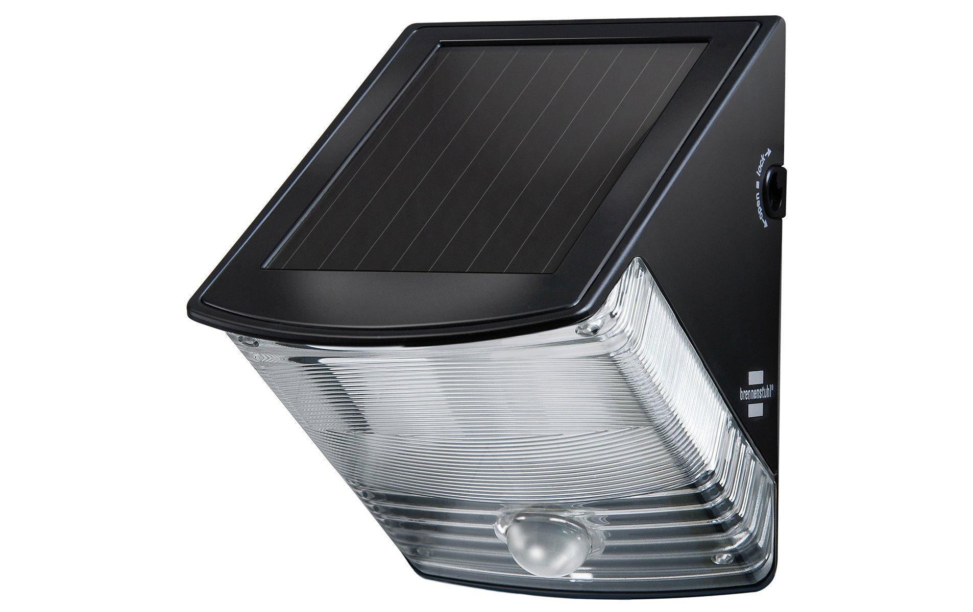 Brennenstuhl Solar-LED-Wandleuchte SOL 04 + mit Bewegungsmelder, IP44, sz