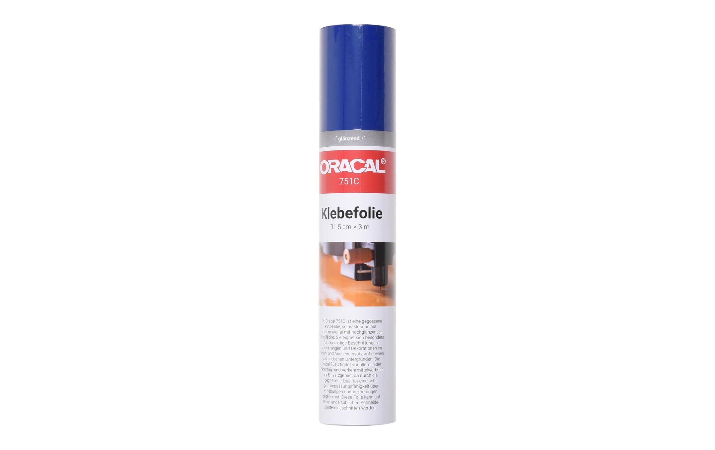 Orafol Vinylfolie Oracal 751 mittelblau 30.5 cm x 3 m