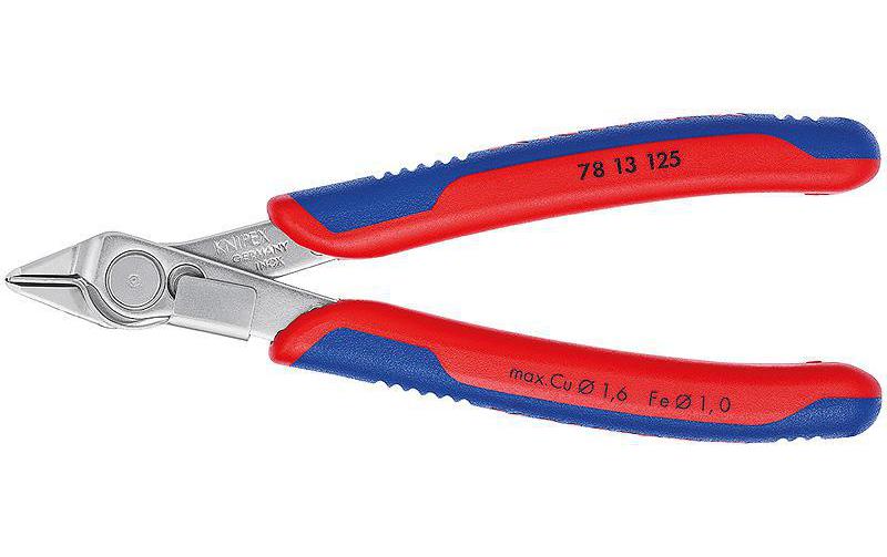 Knipex Electronic Super Knips 125 mm mit Drahtklemme