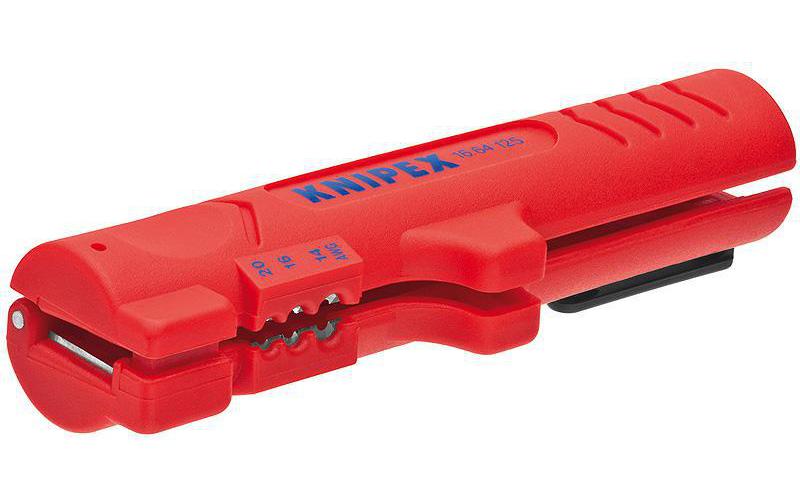 Knipex Abmantelungswerkzeug 125 mm für Flach- und Rundkabel