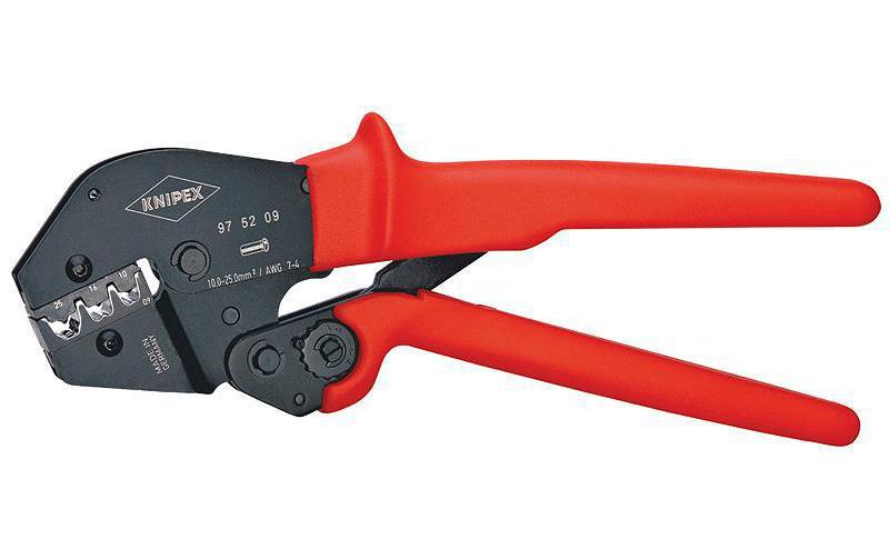 Knipex Crimpzange brüniert 250 mm 10/16/25mm²