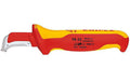 Knipex Abmantelungsmesser 180 mm m.Gleitschutz