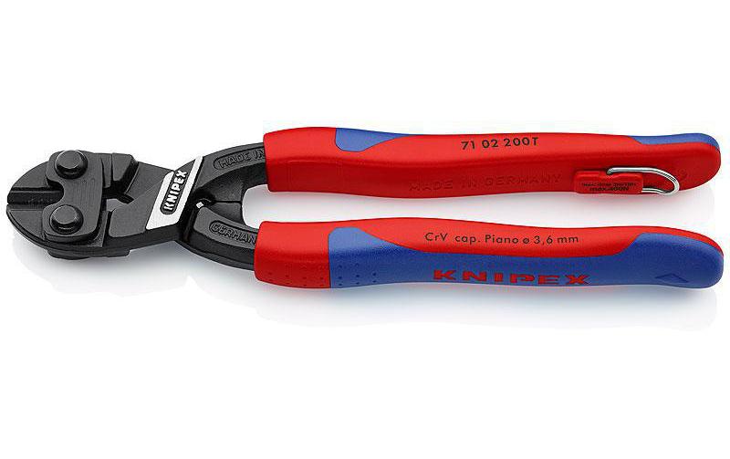 Knipex Kompakt-Bolzenschneider CoBolt 200mm Mittenschneider m. Öse