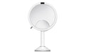 Simplehuman Sensorspiegel Trio 20cm weiss 1, 5, 10-fach Vergrösserung