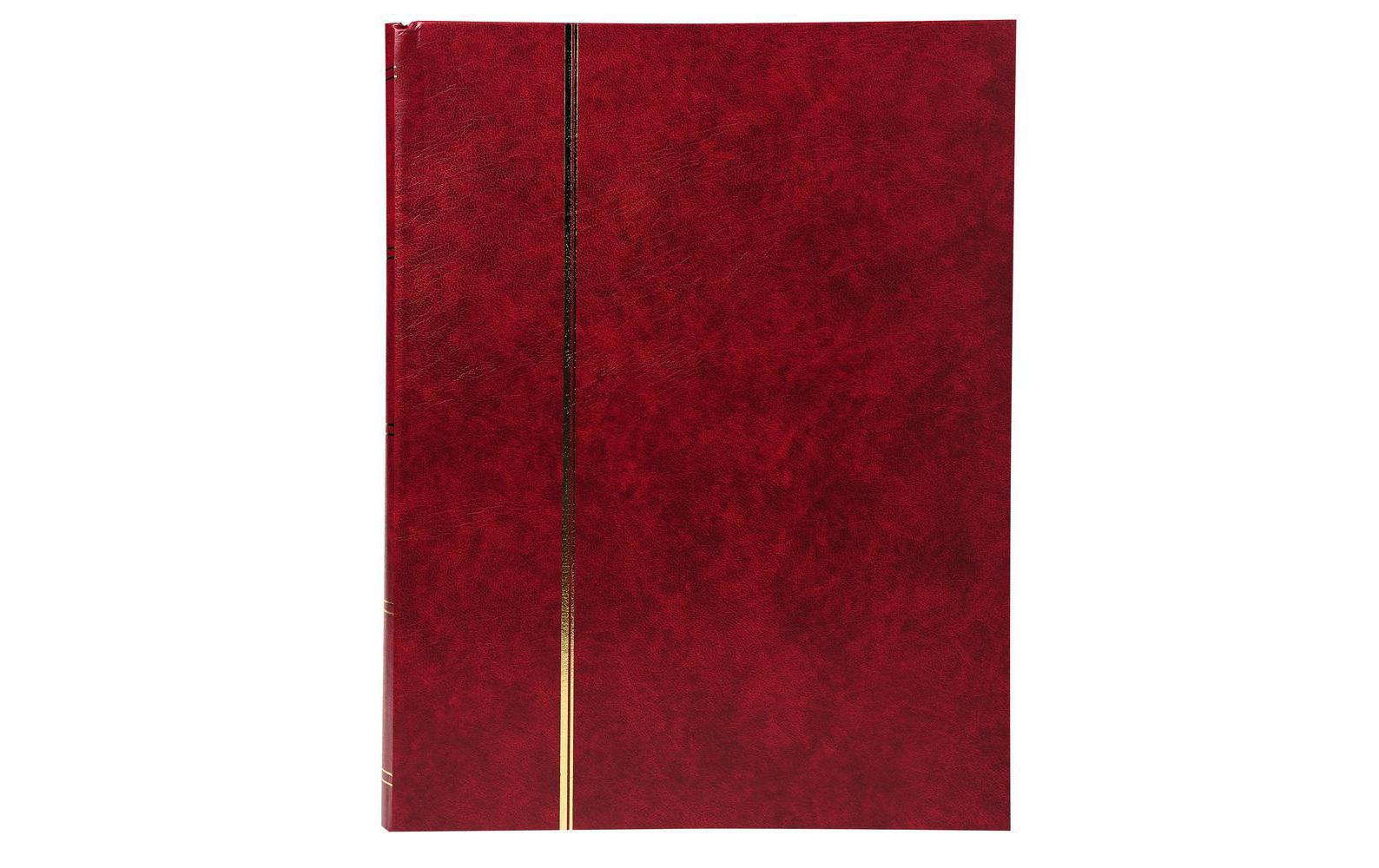 Exacompta Briefmarkenalbum Kunstleder Bordeaux