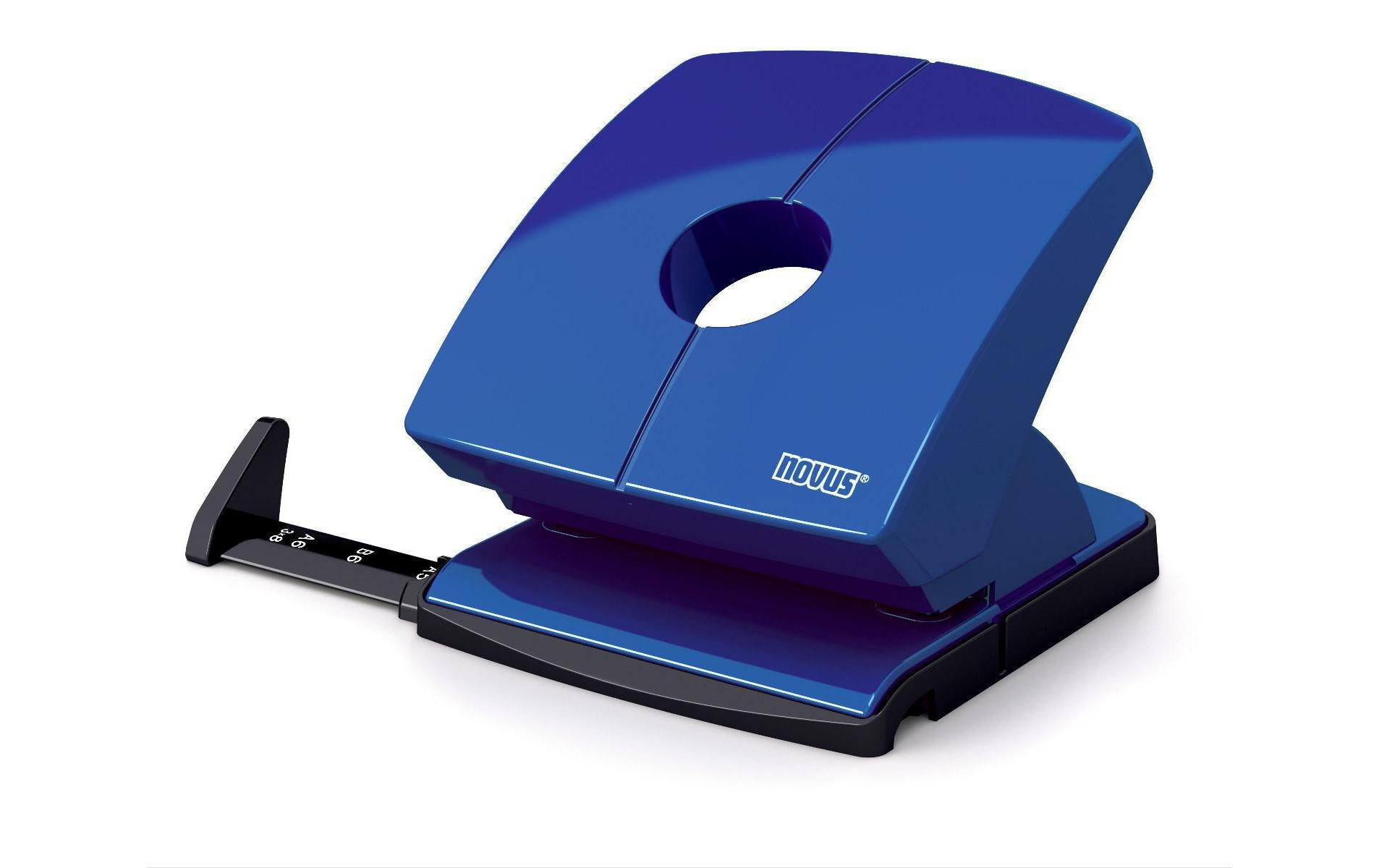 NOVUS B 230 Tischlocher blau Stanzleistung: 3.0 mm/30 Blatt