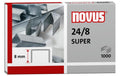 NOVUS 24/8 Heftklammern super Inhalts der Packung: 1.000 Heftklammern