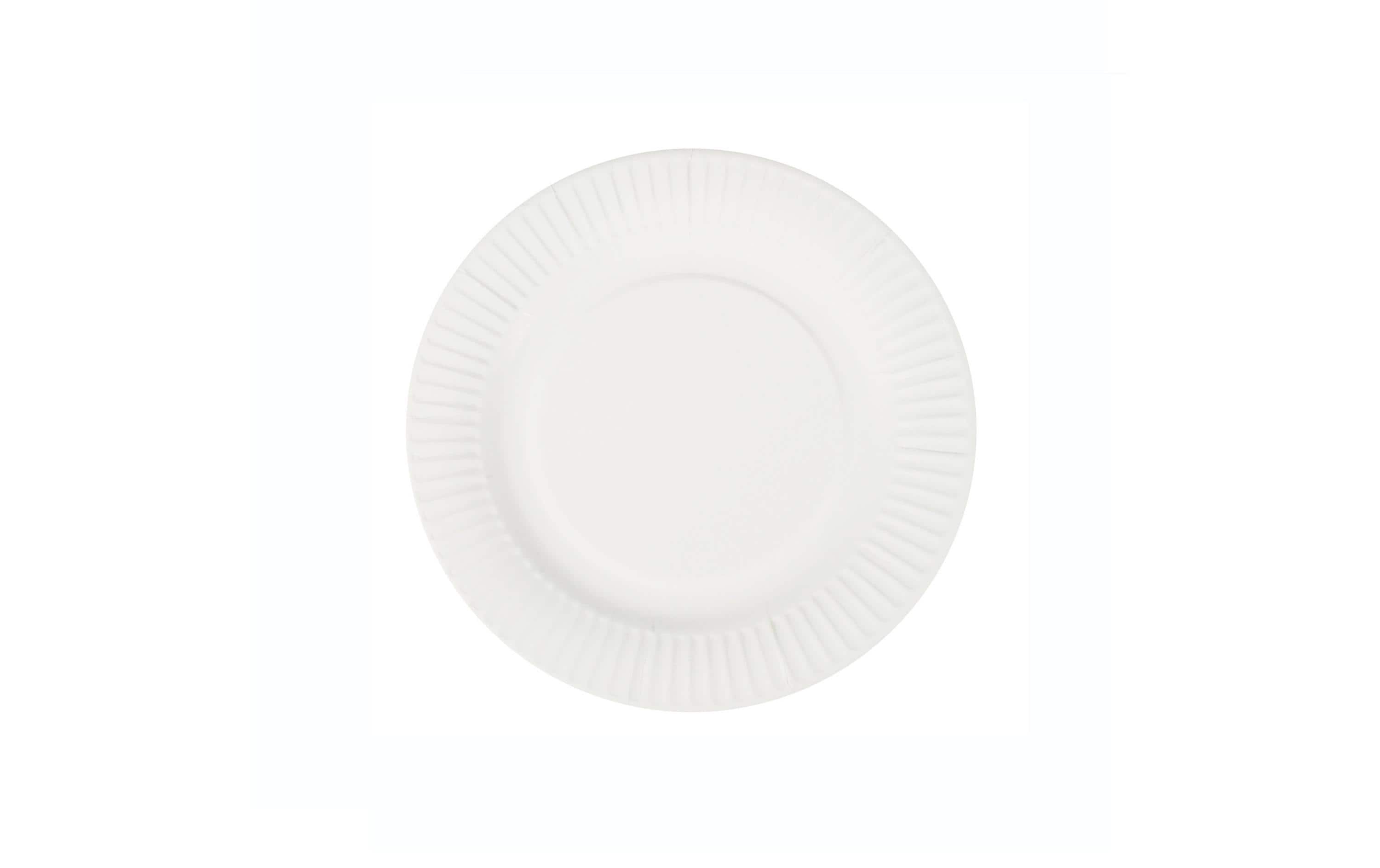 Papstar Papp-Teller pure 19cm weiss Inhalt 25 Stück