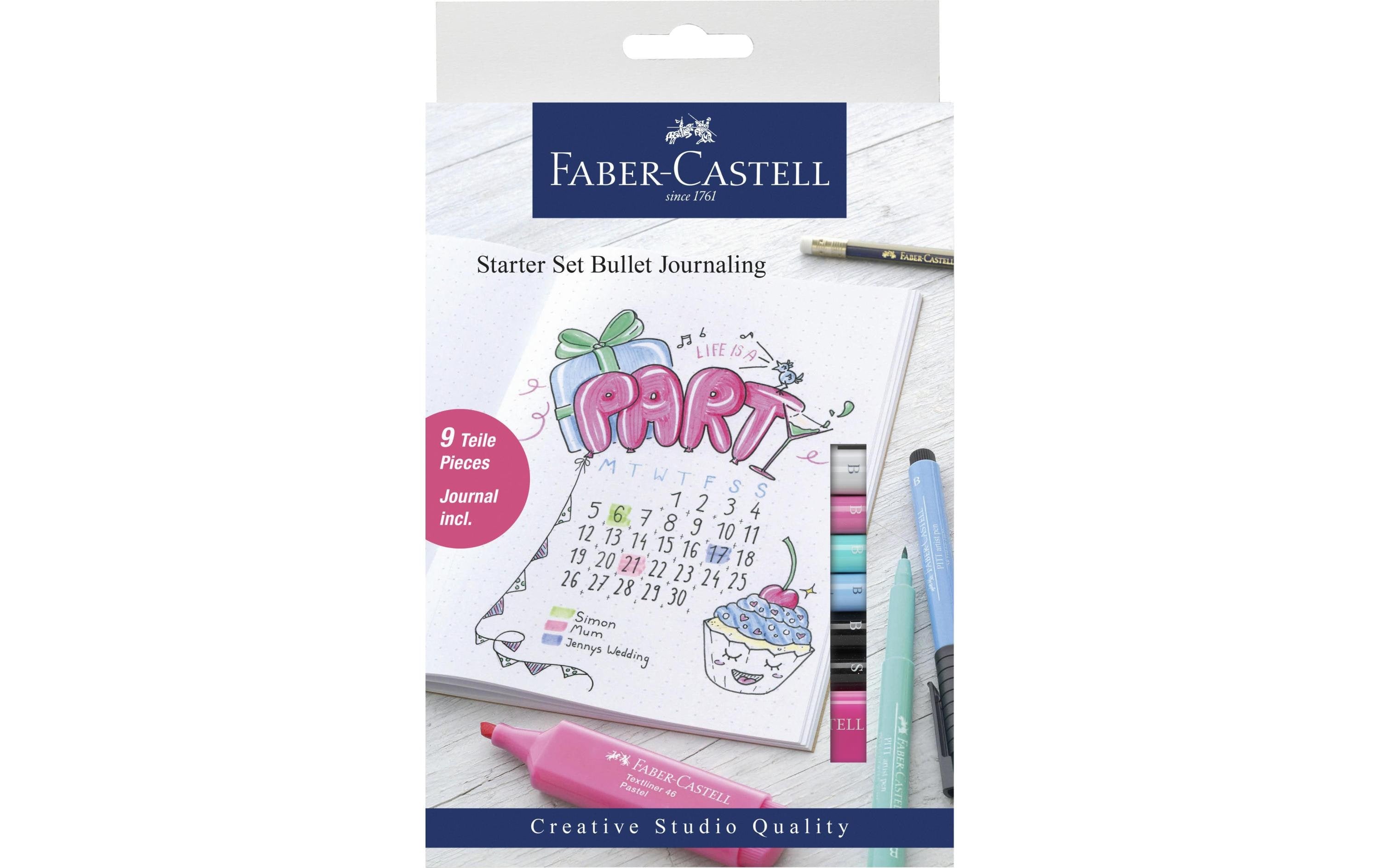 Faber-Castell PITT Artist Pen Starter Set Bullet Journaling