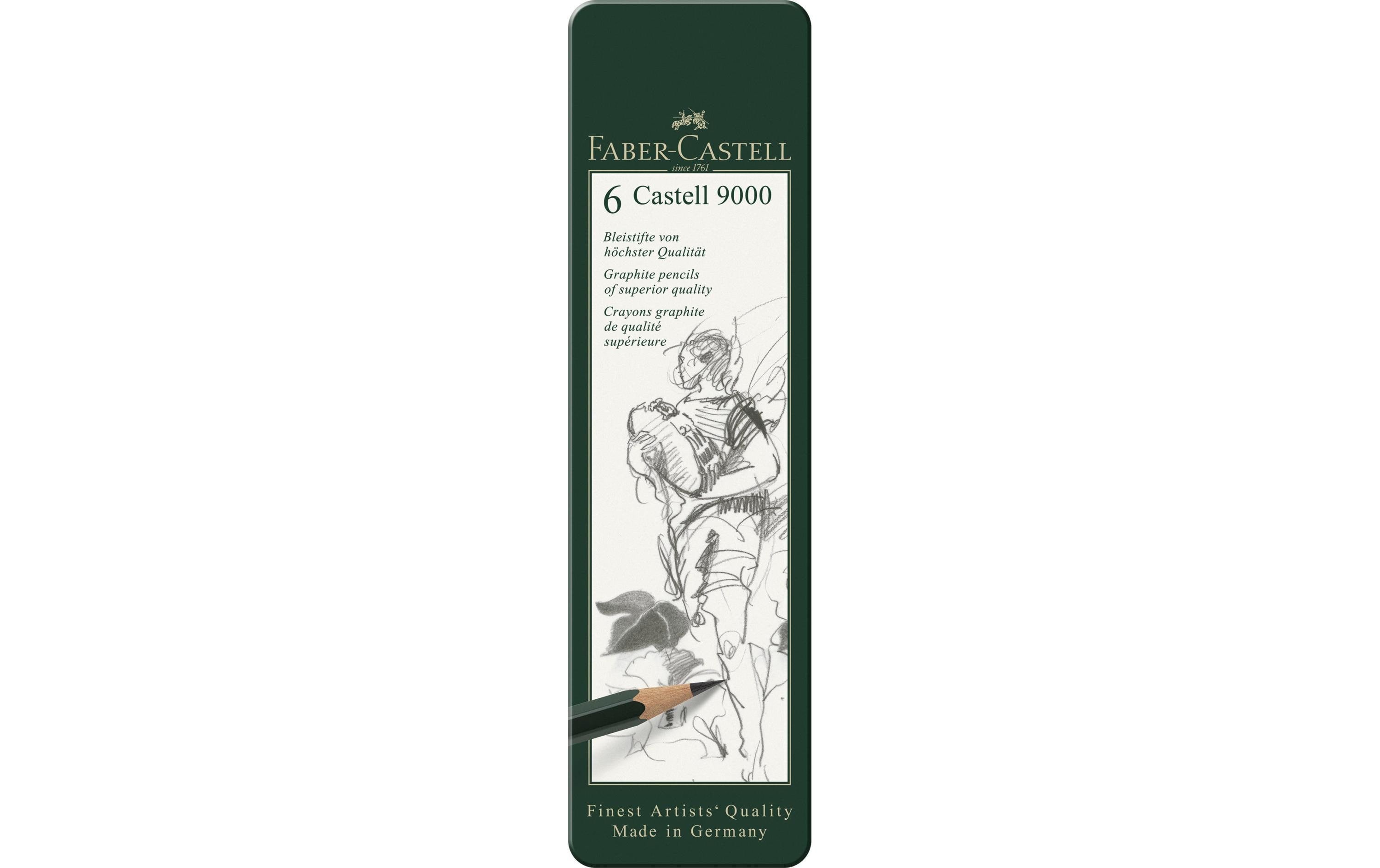 Faber-Castell  Bleistift Castell 9000 im Metalletui