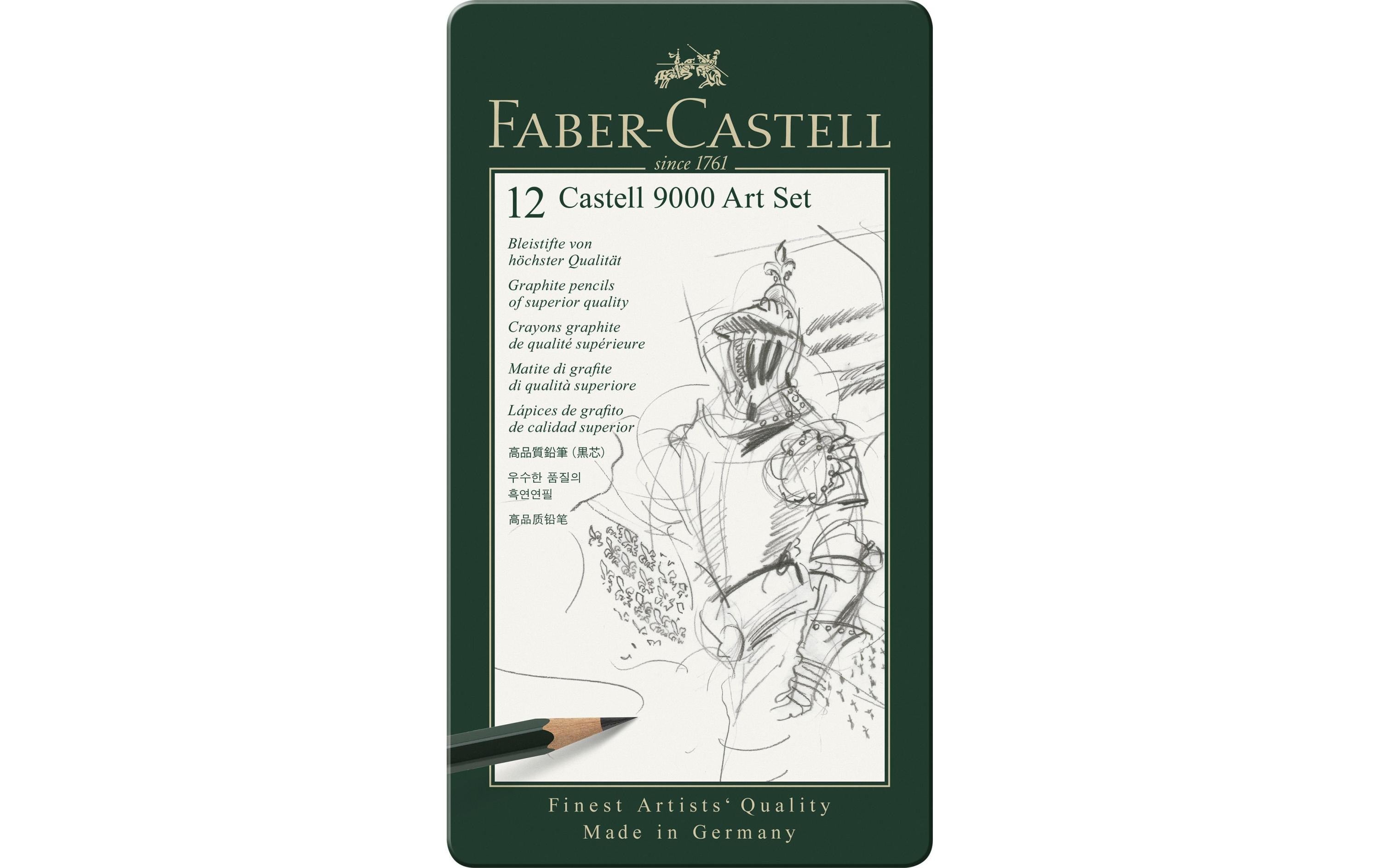 Faber-Castell  Bleistift Castell 9000 Art (8B-2H)