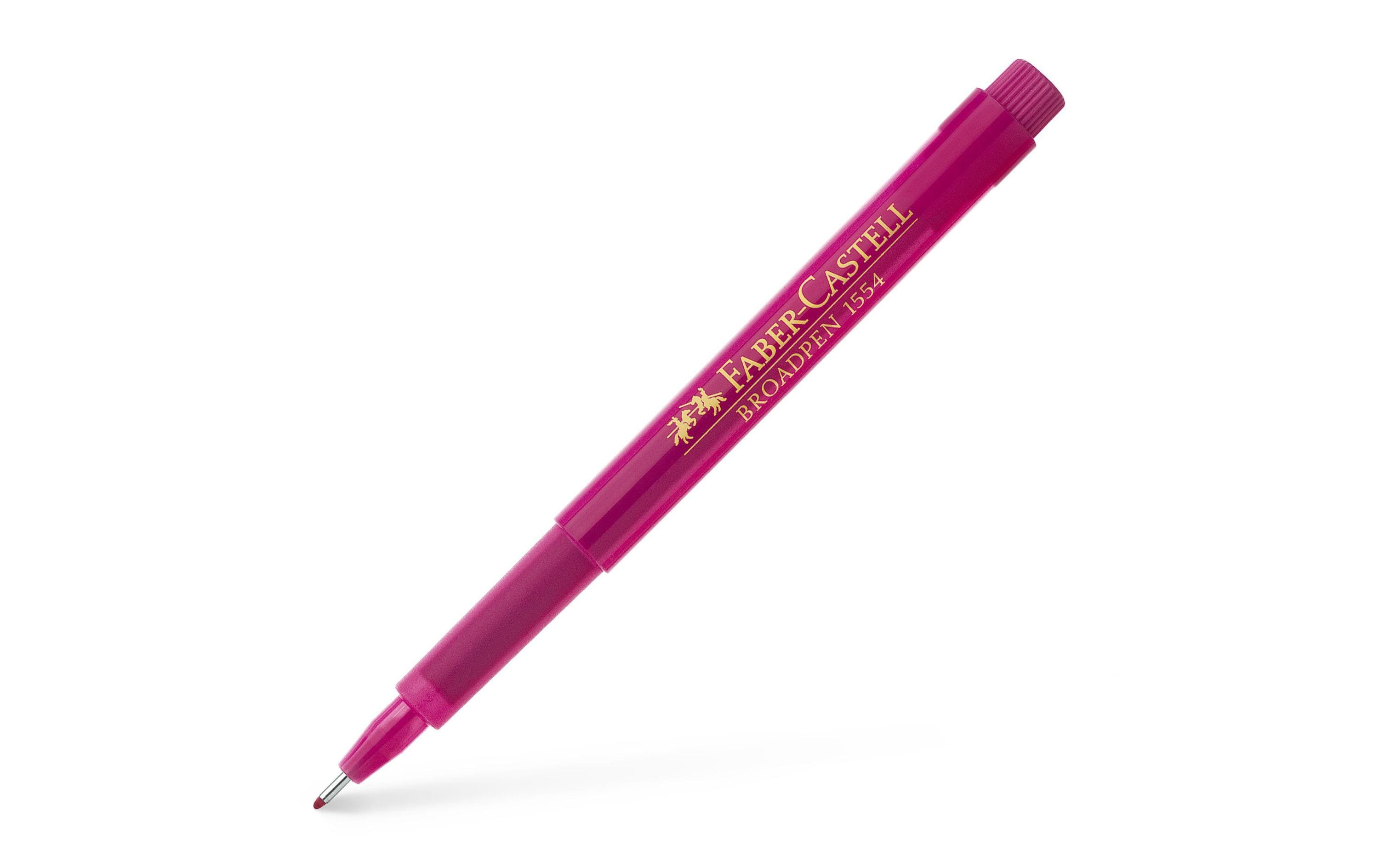 Faber-Castell Fineliner Broadpen 1554 pink