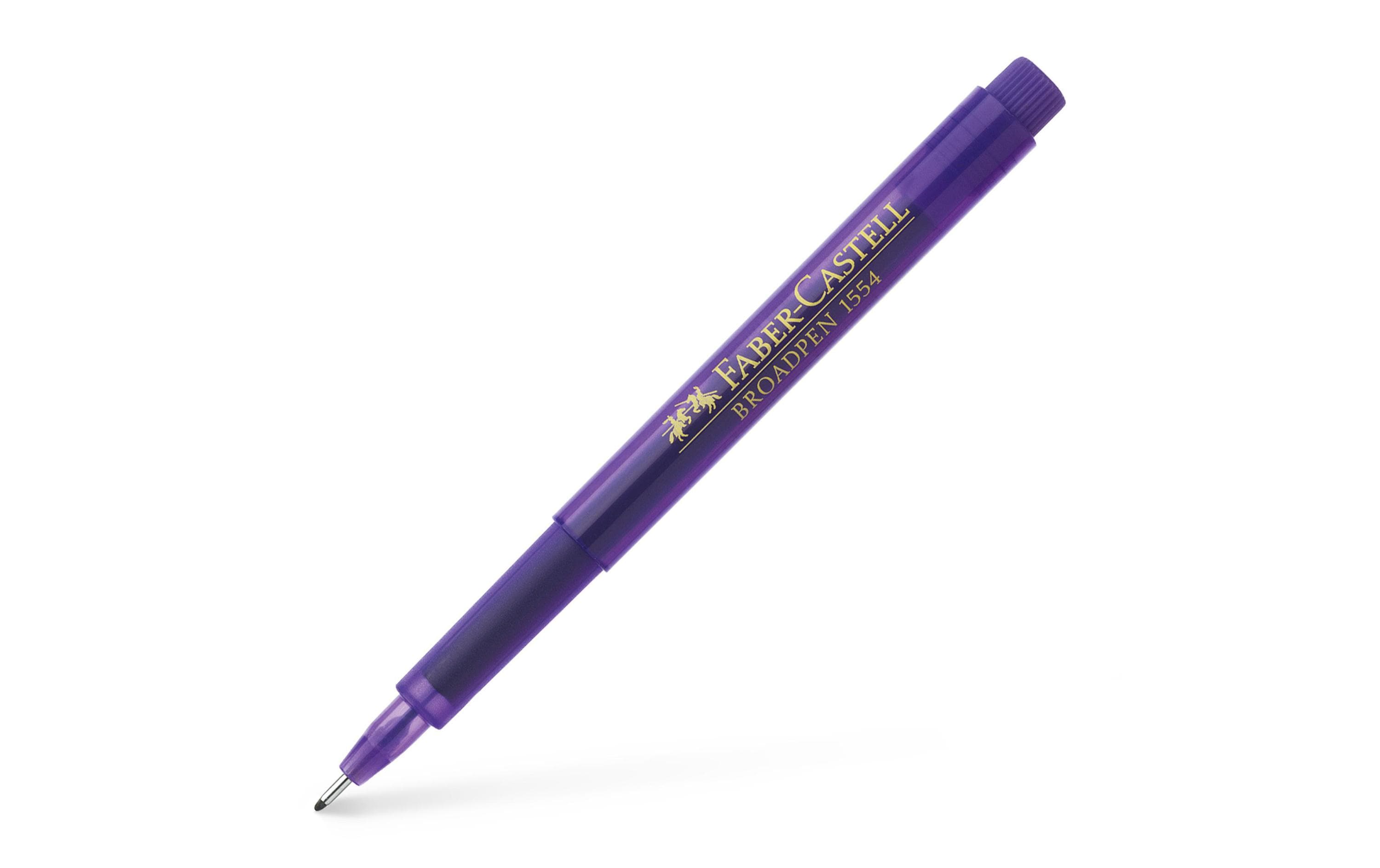 Faber-Castell Fineliner Broadpen 1554 violett