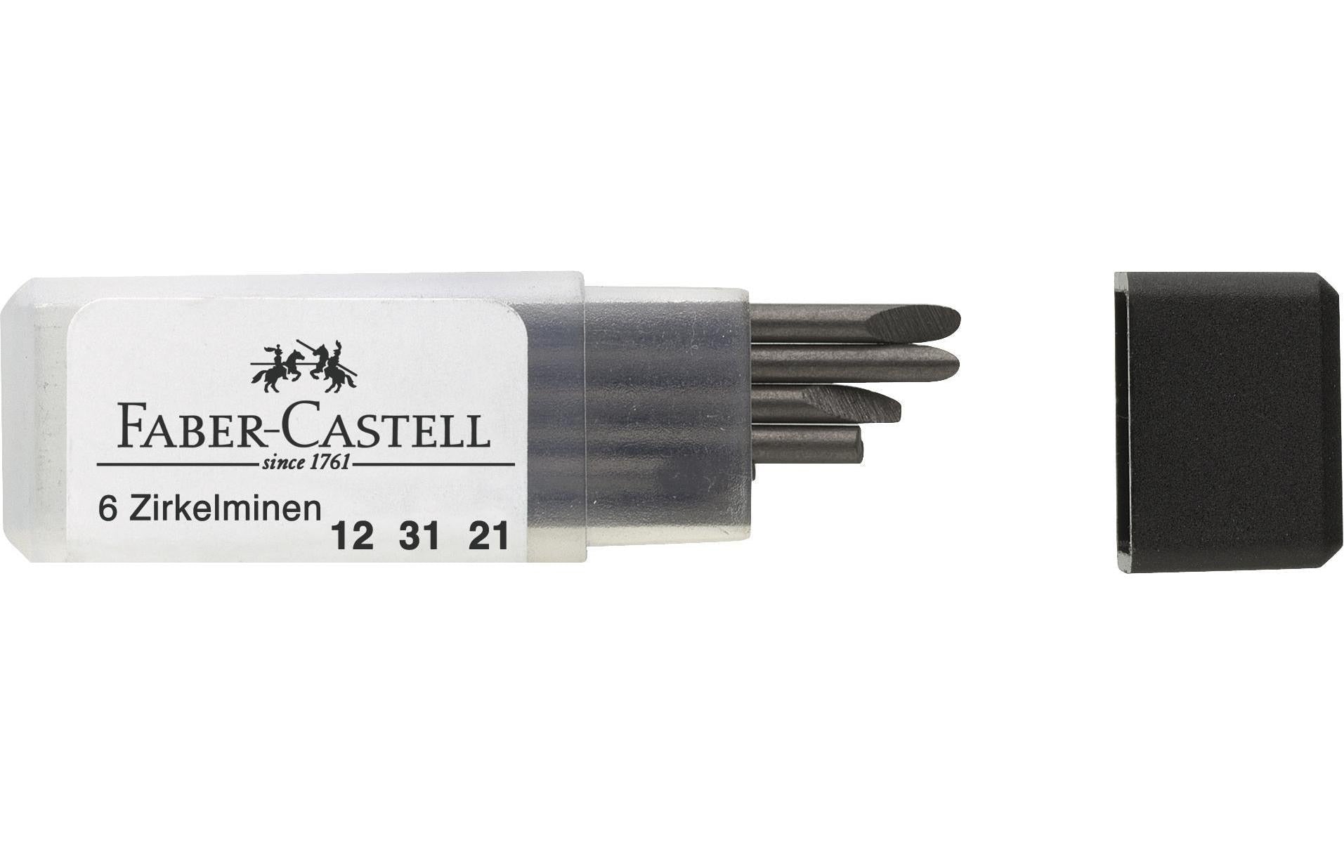 Faber-Castell Zirkelminendose 6er