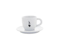 Bialetti Cappuccinotasse & Untersetzer Omin o, Bialetti Logo