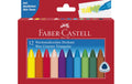 Faber-Castell Dreikant-Wachsmalkreide 12er Kartonetui