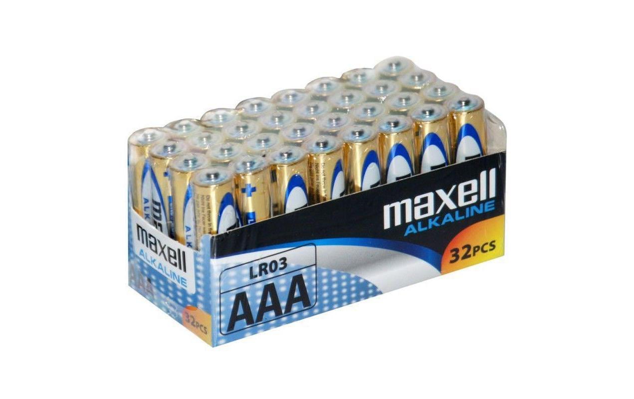 Maxell Batterie AAA 32er Pack vergl. LR03, Shrink