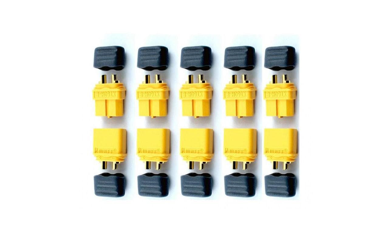 EP XT60 Stecker / Buchse mit Kabelschutz 5 Paar