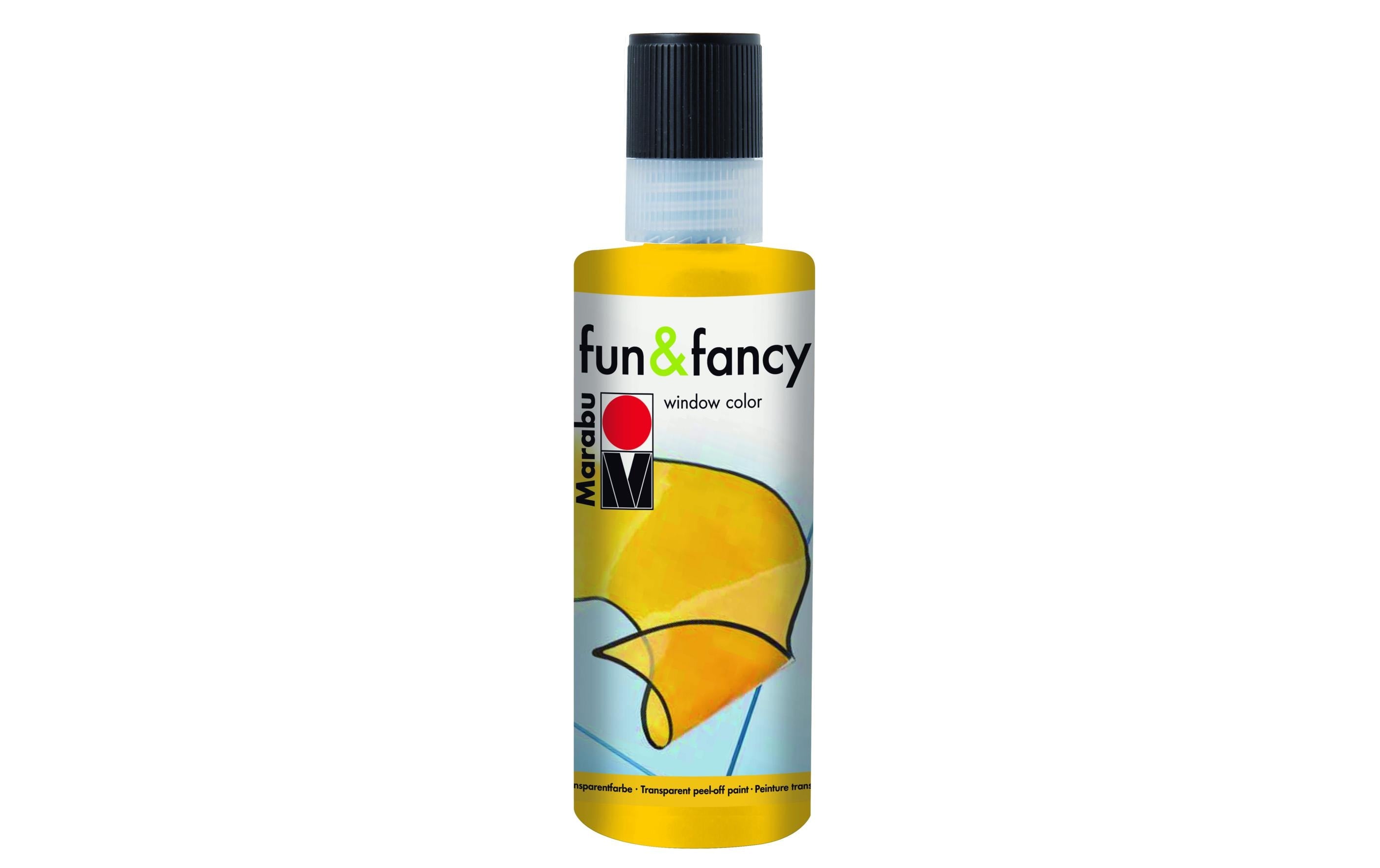 Marabu Window Color Fun & Fancy 80ml, gelb