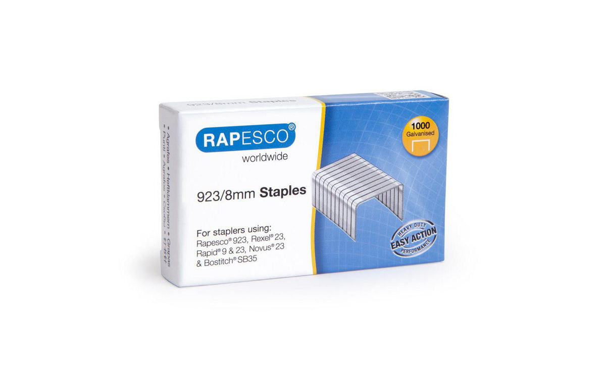 Rapesco 923/8mm Heftklammern 1000 Stück