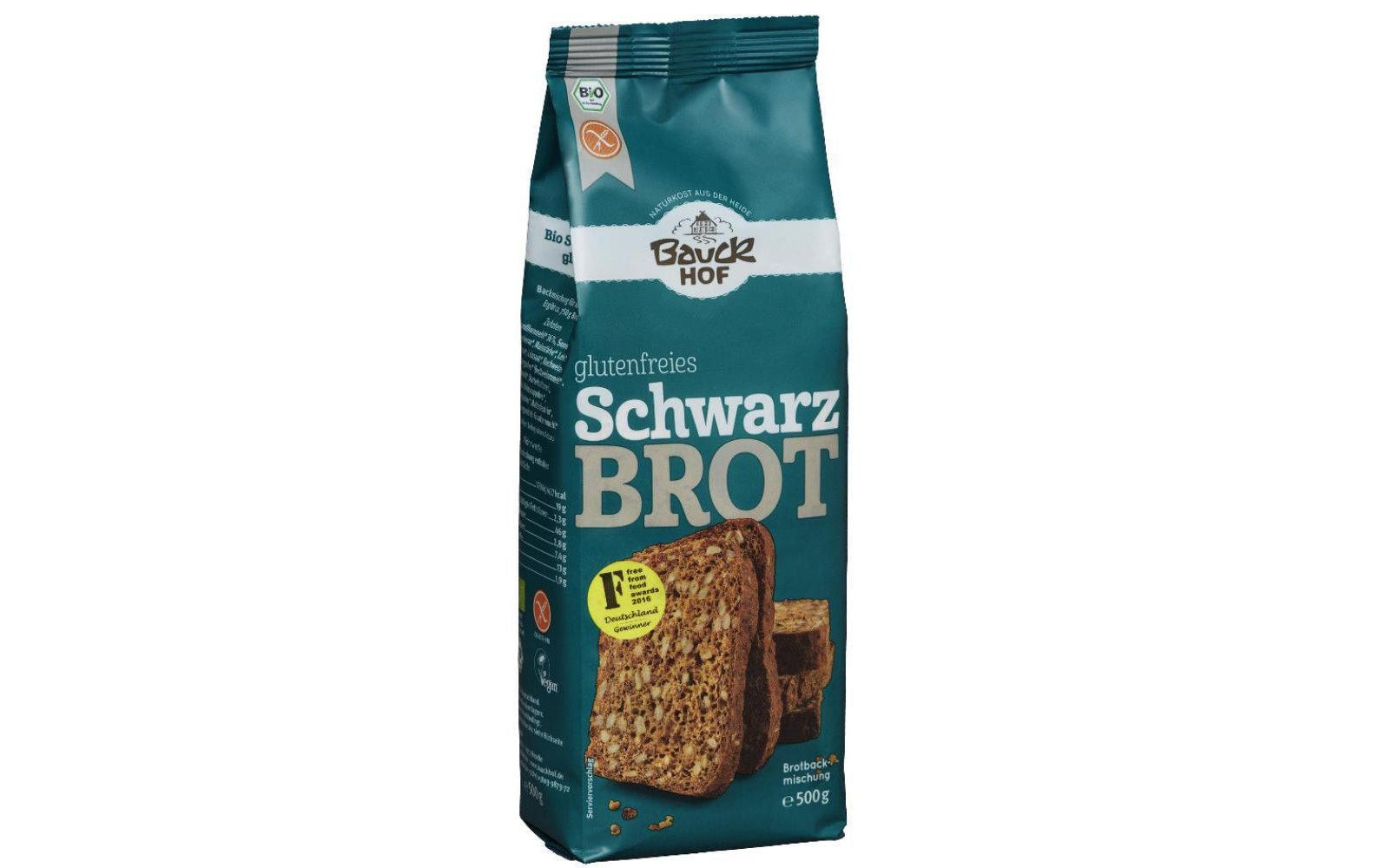 Brotbackmischung "Schwarzbrot" Beutel 500 g
