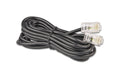 Wirewin ISDN Telefonkabel RJ45 auf RJ45 10 Meter, 4-adrig, Cat.3, schwarz