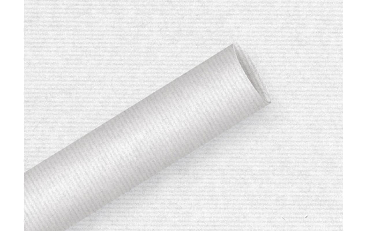 B+C Kraftpapier weiss 5 m x 70 cm gerippt, 60 g/m2