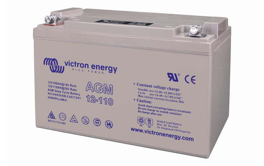 Victron AGM Deep Cycle Batterie 12V/110Ah BAT412101084