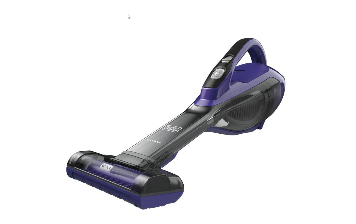 BLACK+DECKER Akkusauger Dustbuster Pet 27 Watt, Ladekabel
