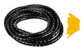 Plica Spiralschlauch Quick-Tube PP 5m Durchmesser 25mm, schwarz
