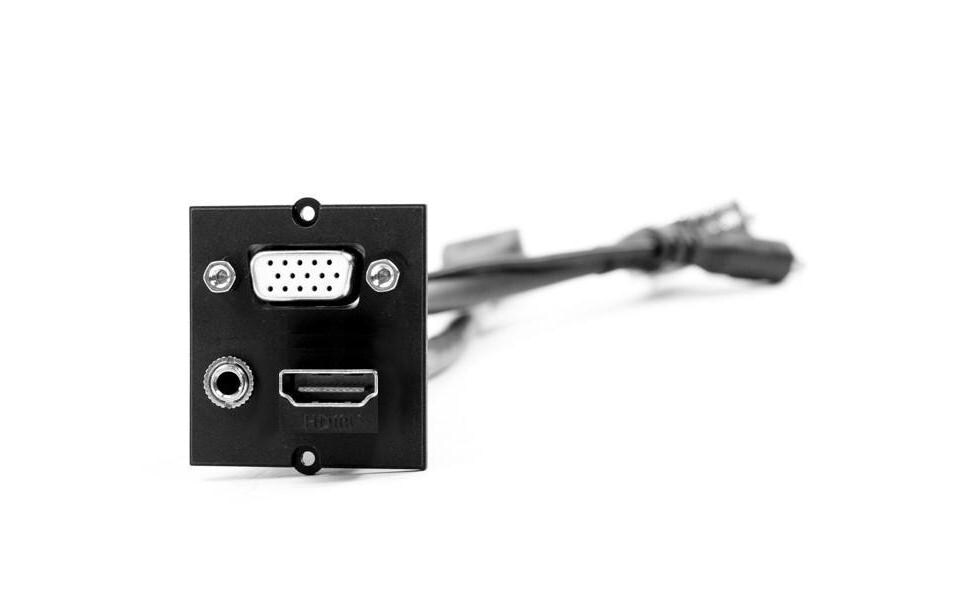Bachmann Custom Modul, HDMI, VGA, Miniklink mit 0.2m Kabelpeitsche Buchse/Buchse