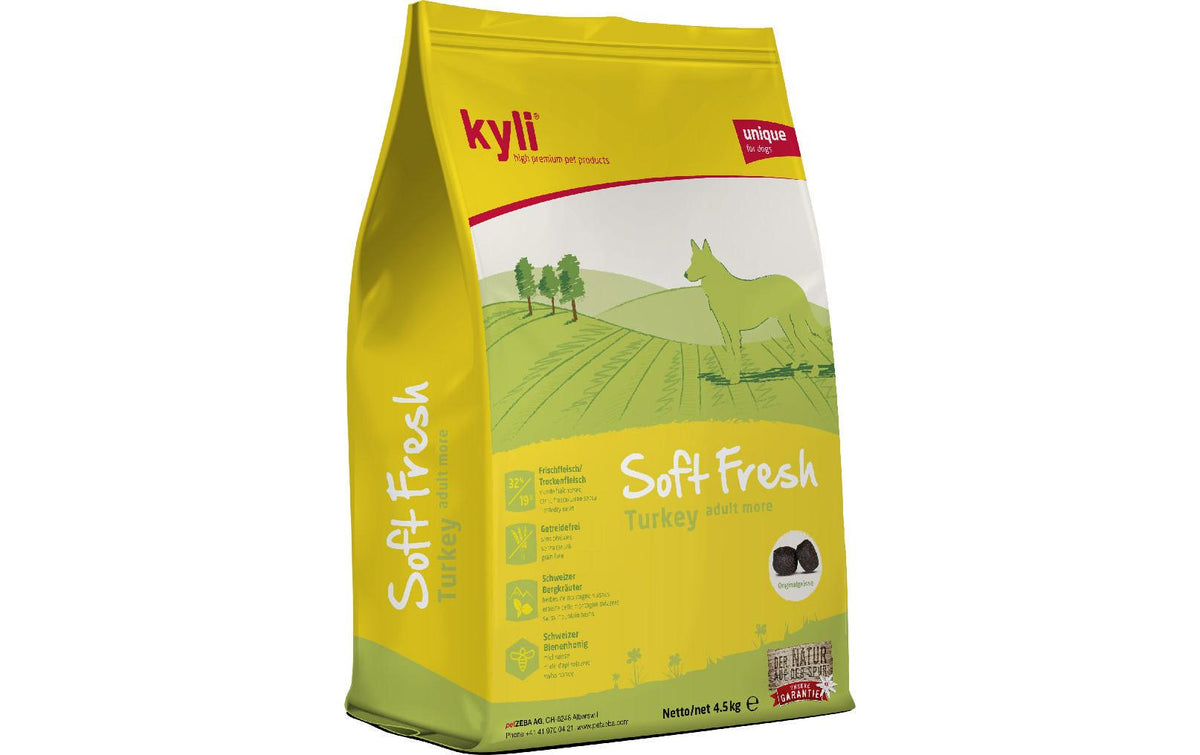 kyli Halbfeuchtfutter SoftFresh Turky Adult more 4.5kg