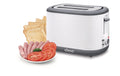 Koenig Toaster Stripes weiss, 930 Watt