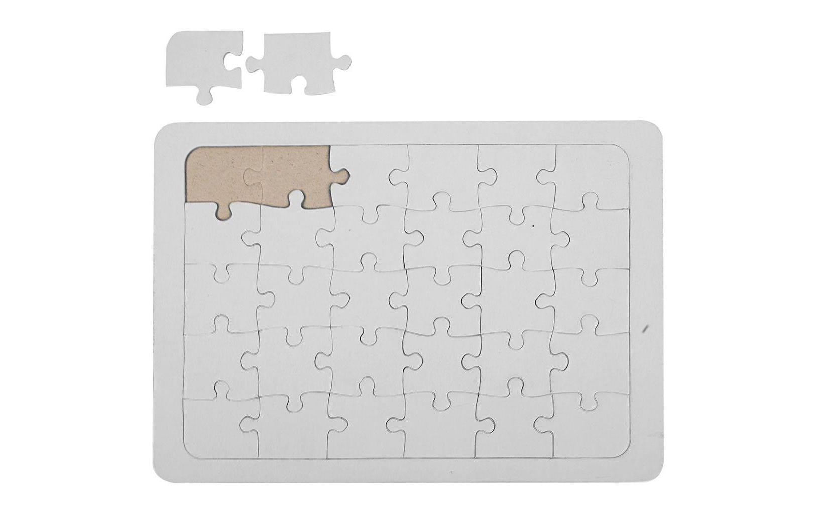 Creativ Company Puzzle zum Anmalen, 15x21 cm, A5