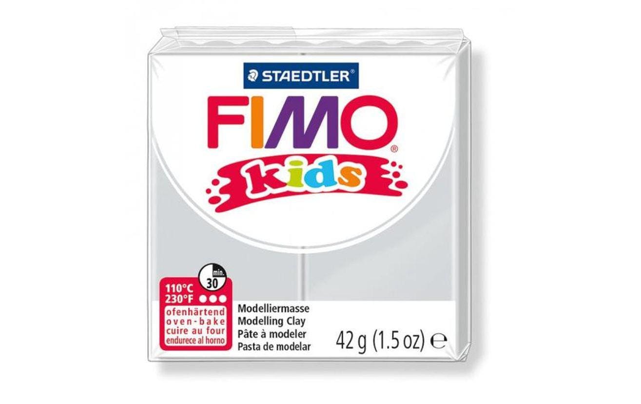FIMO kids Modelliermasse hellgrau ofenhärtend, besonders weich