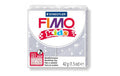 FIMO kids Modelliermasse Glitter silber ofenhärtend, besonders weich