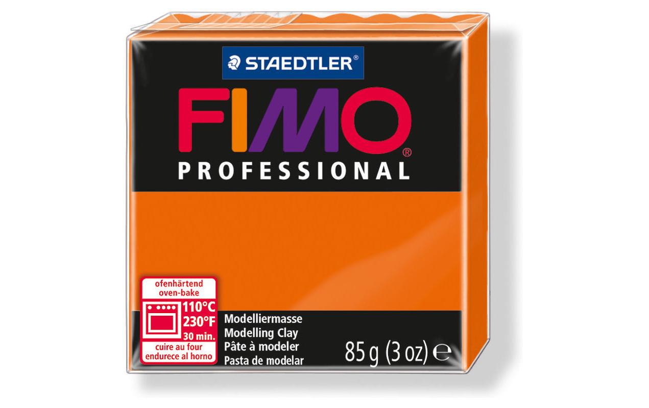 FIMO Professional Modelliermasse orange ofenhärtend, für Profis und Künstler