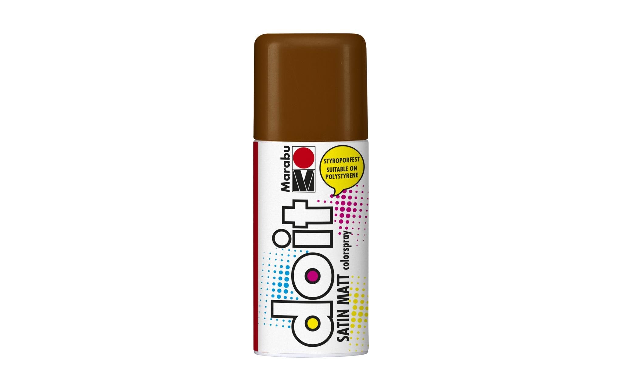 Marabu Sprühfarbe do it Satin matt 150 ml Sprühdose, kakao