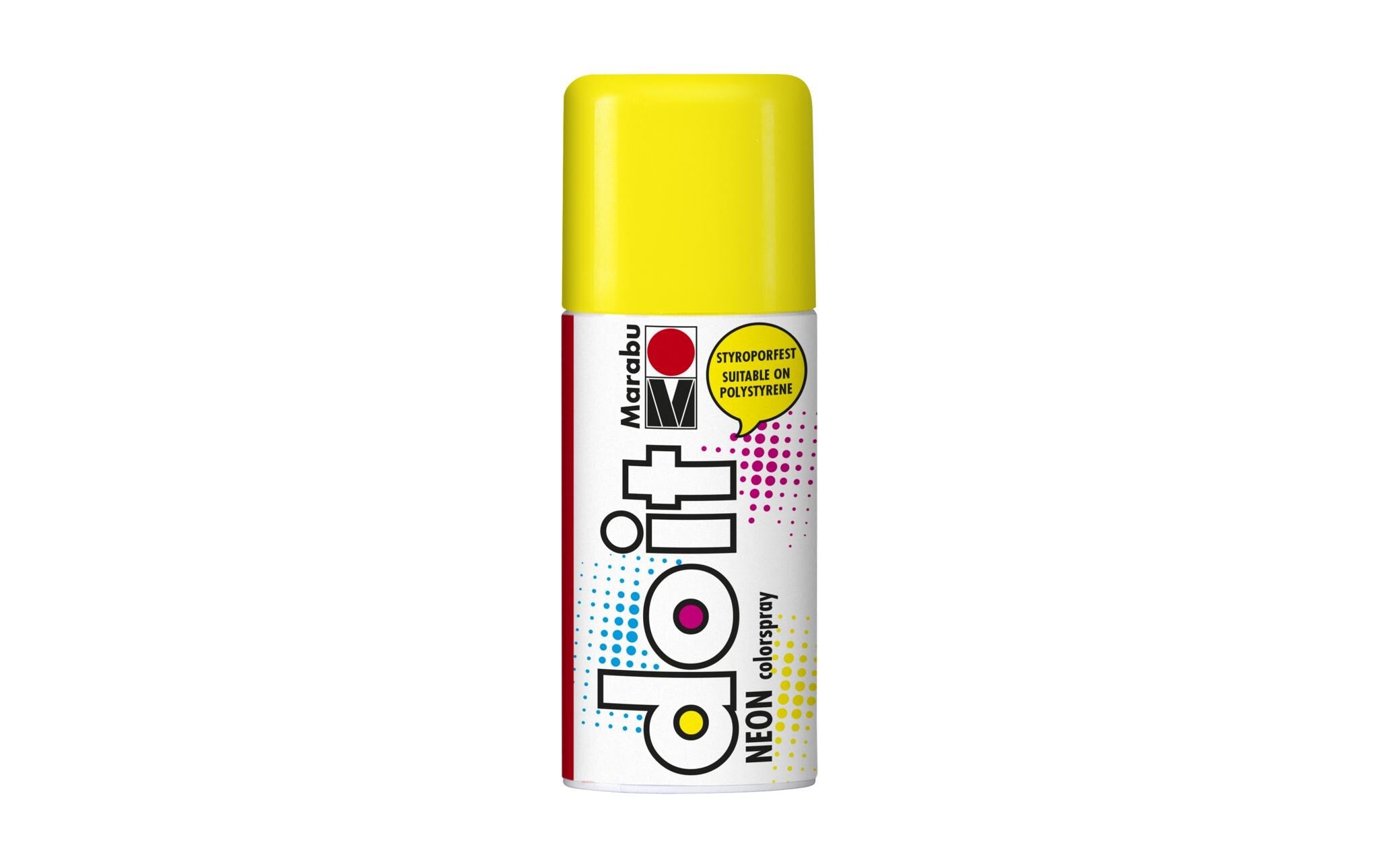 Marabu Sprühfarbe do it Neon 150 ml Sprühdose, Neon-Gelb